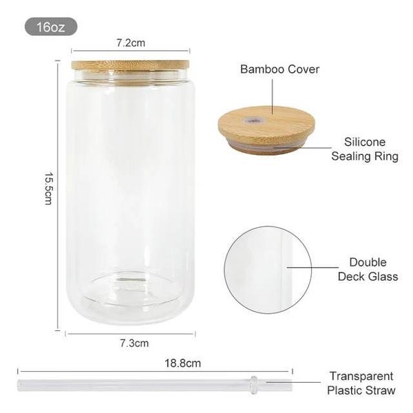Glass Snow Globe Tumblers (Set of 13) – Perfect for DIY Creations! Carousel 2