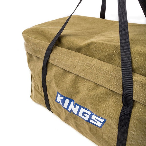 Adventure Kings Campfire BBQ Canvas Bag + Portable 2in1 Camping LED Light & Fan Carousel 11