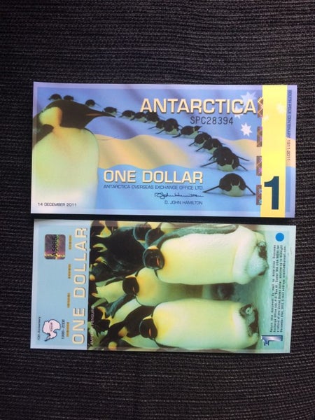 $1 Antarctica Banknote Carousel 1