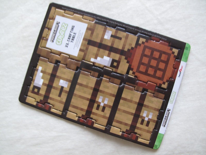 Woolworths Minecraft Cubeez #33 Crafting Table - New / Unused :) Carousel 1