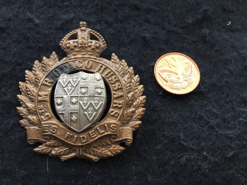 WW1 5th Otago Hussars cap badge Carousel 1