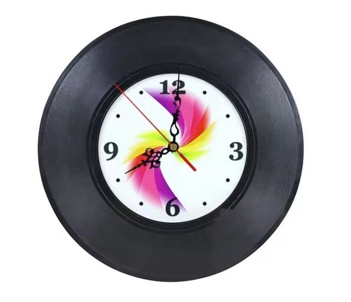 Vinyl Record Clock Blanks (Set of 9) – Ideal for Sublimation & Transfers! Carousel 4
