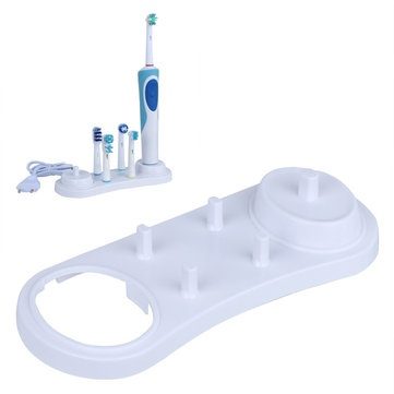 White Electric Toothbrush Stander Support Toothbrush Storage Box - 3PCS Carousel 2
