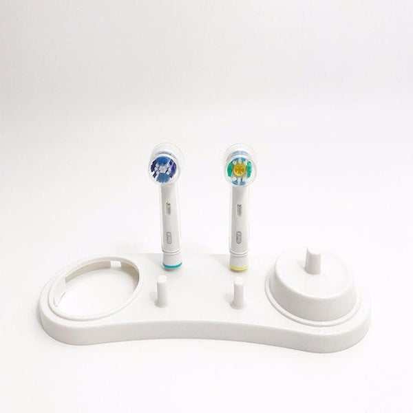 White Electric Toothbrush Stander Support Toothbrush Storage Box - 3PCS Carousel 6