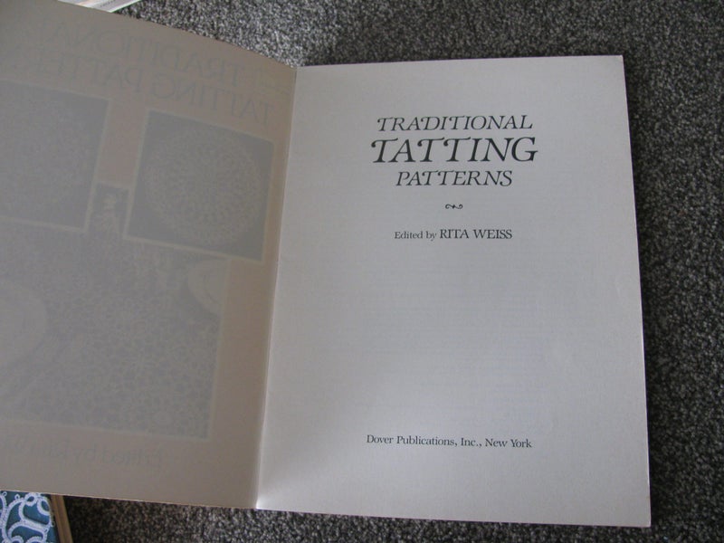 Traditional Tatting Patterns - Edited by Rita Weiss Carousel 2