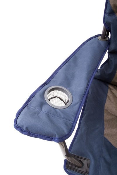 Adventure Kings Throne Outdoor Camping Chair + 4WD Clear Top Canvas Bag Storage Carousel 2