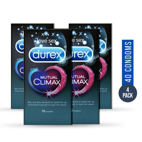 Durex Mutual Climax Condoms - 40 Pack Carousel 1