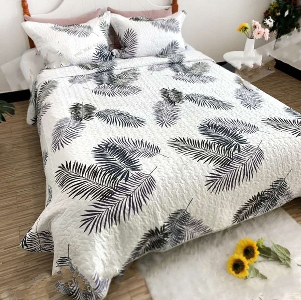 Home,Bedding,bed spread,Quilt Set, Cotton,Quilt And Pillowcase Set Carousel 1