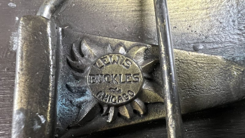 1904 St. Louis Exposition "Geronimo" Repro Belt Buckle - Lot Y888 Carousel 3