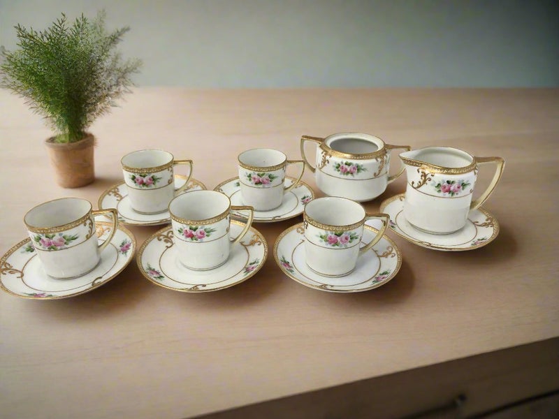 Noritake (Morimura Bros) Nippon Coffee Cups & (20385)629916630964491120