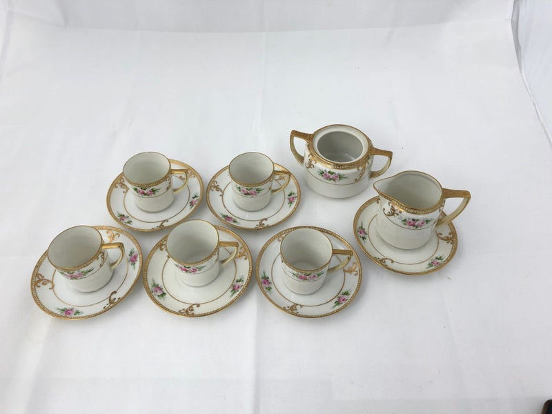 Noritake (Morimura Bros) Nippon Coffee Cups & (20385)62991663096449111