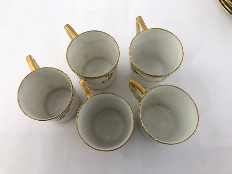 Noritake (Morimura Bros) Nippon Coffee Cups & (20385)62991663096449113
