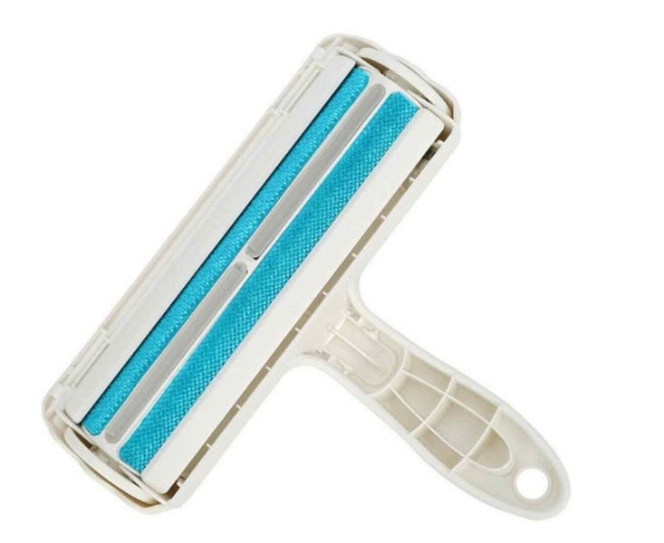 Pet Dog Cat Hair Remover Roller Self Cleaning Hair Fur Removal Roller-Red Carousel 1