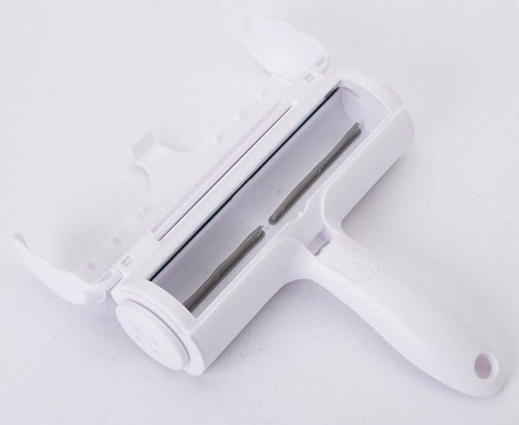Pet Dog Cat Hair Remover Roller Self Cleaning Hair Fur Removal Roller-Red Carousel 2