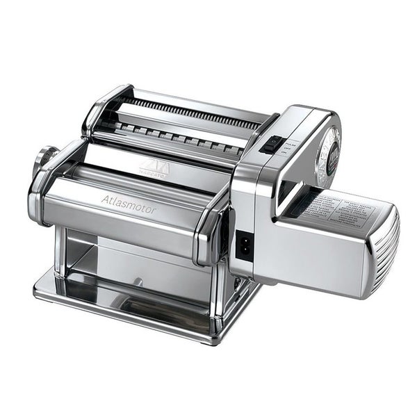 Marcato Atlas Motorised Pasta Machine Silver Carousel 1