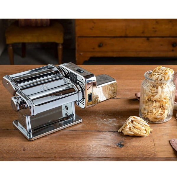 Marcato Atlas Motorised Pasta Machine Silver Carousel 2