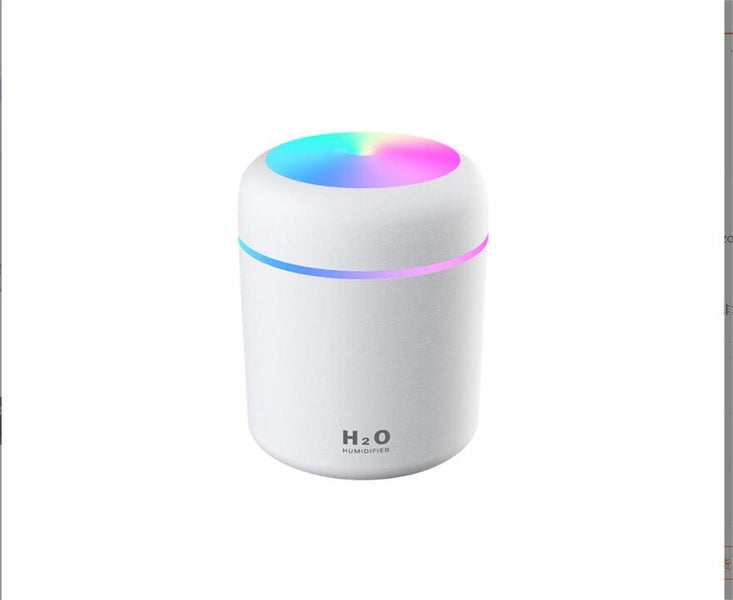 300ml Colorful Cup Air Humidifier Desktop Home Car Silent Humidification Carousel 1
