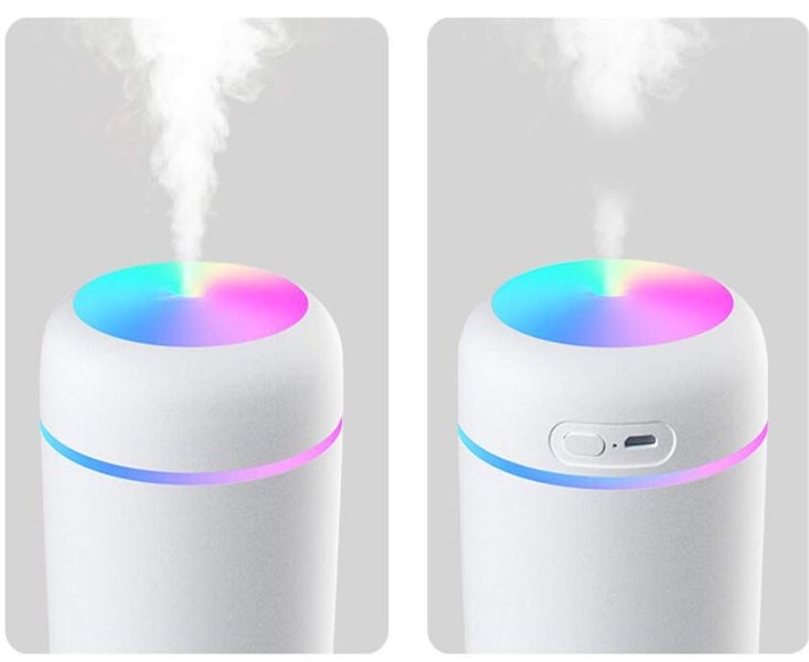300ml Colorful Cup Air Humidifier Desktop Home Car Silent Humidification Carousel 2