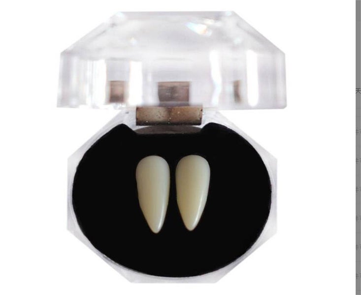 10 pairs Halloween Vampire Zombie Fake Teeth Spoof Toys Party Fangs Props Carousel 1