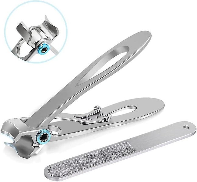 15mm Wide Jaw Opening Nail Clipper With Nail File Carousel 1