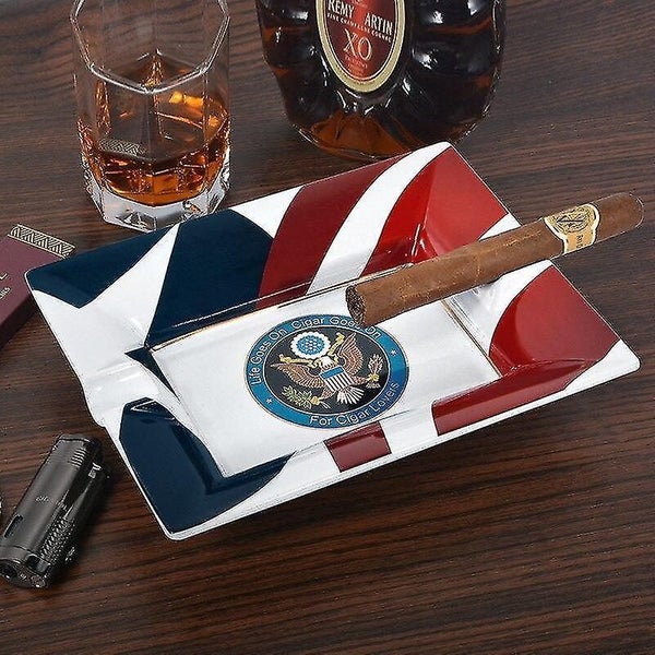 Creative Large Size Cigar Ashtray Smoking Accessories Ceramic Trays Gift For Ac Carousel 1