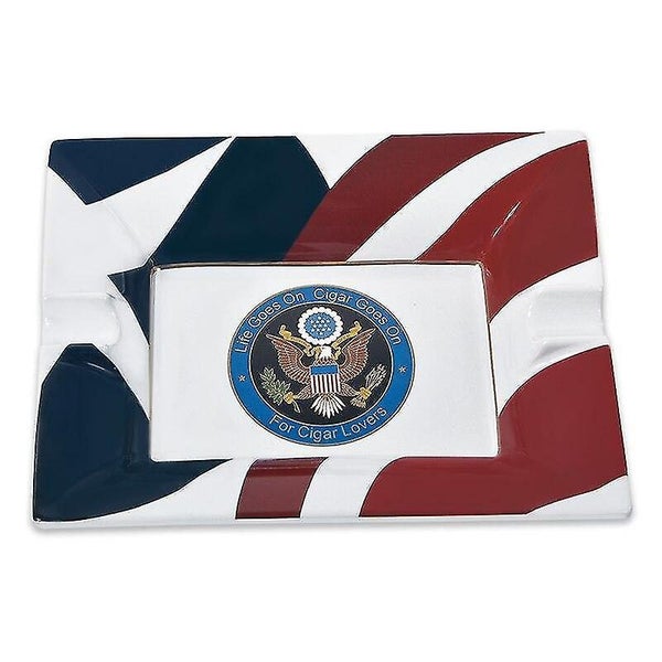 Creative Large Size Cigar Ashtray Smoking Accessories Ceramic Trays Gift For Ac Carousel 5