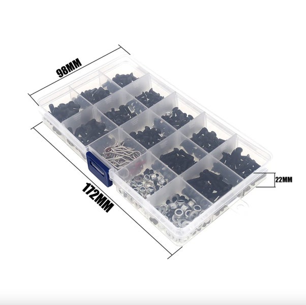 500pcs 1:10 RC Car Screws Tools Kit62990729842819114