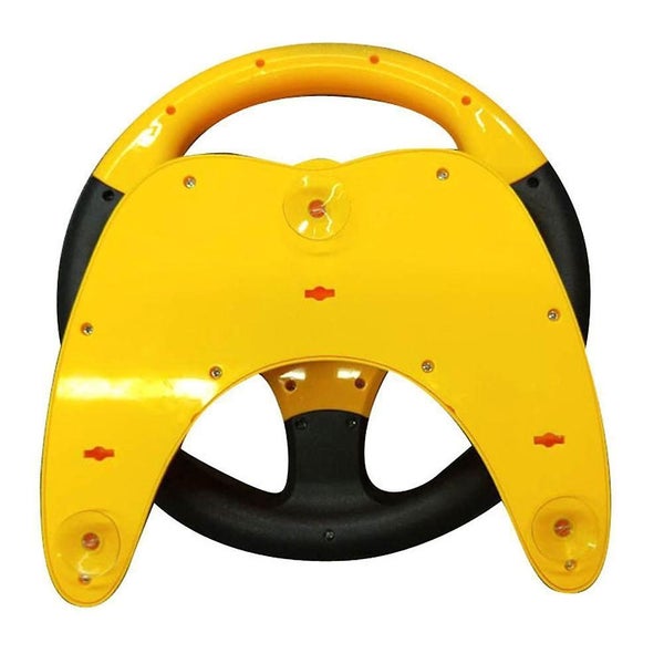 Children's steering wheel toy with lights to simulate driving sound walkie Carousel 5