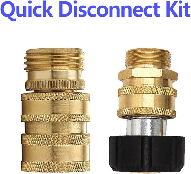 NEW Pressure Hose Gun Adapter Quick Connector Kit Sale Sale Carousel 2