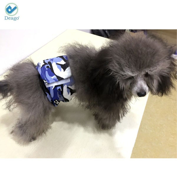 Deago Washable Male Dog Belly Bands Diapers Nappies, Dog Marking Male Dog Wraps, Carousel 10