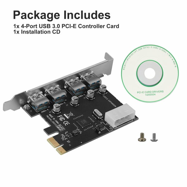 PCI-E to USB Express Card Adapter Carousel 7
