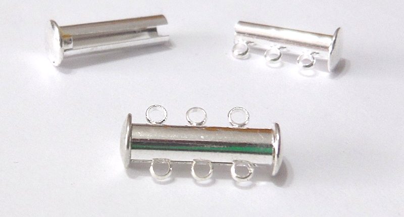 A SECURE 3 STRAND CLASP - SILVER Carousel 1