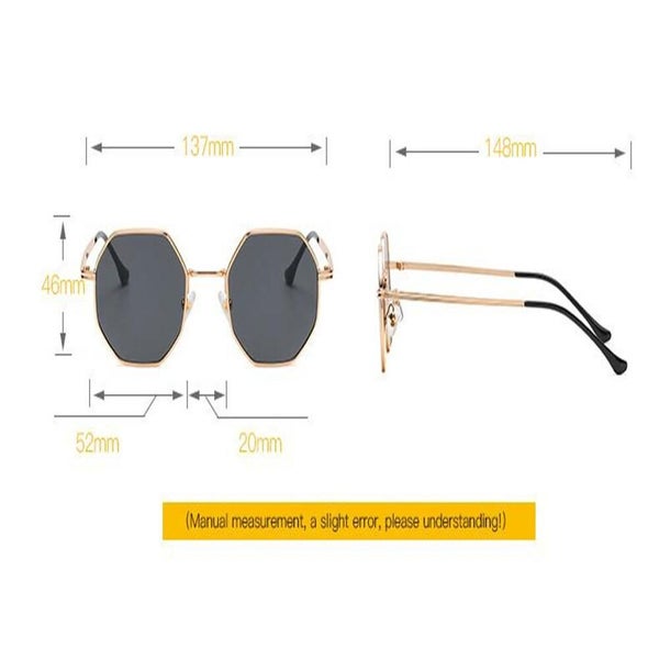 G52 Metal Multilateral Polarized Sunglasses Anti-UV Shading Glasses for Men Carousel 2