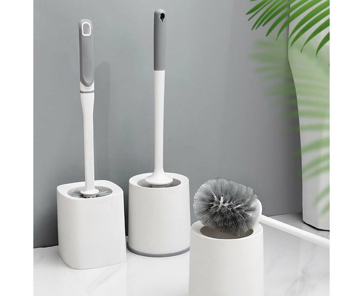 Household extended handle toilet brush for cleaning dead corners. Toilet an Carousel 3