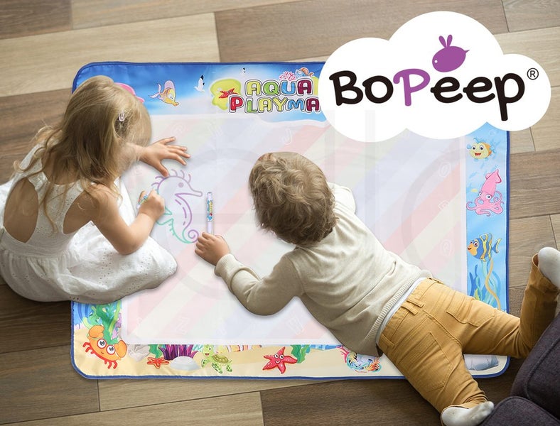 Kids Drawing Mat Aqua Doodle Board Water Painting Writing Magic Educational Toy Carousel 10