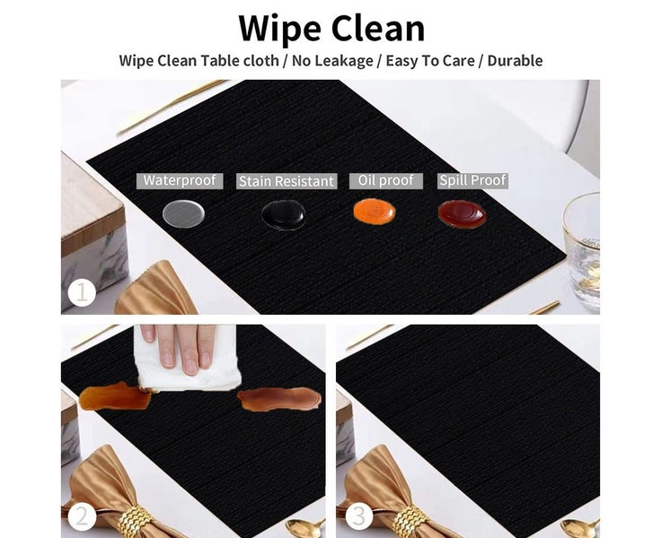 4-Piece Table Mat, Heat-Resistant Table Mat, Kitchen Table Mat, Heat-Resist Carousel 2