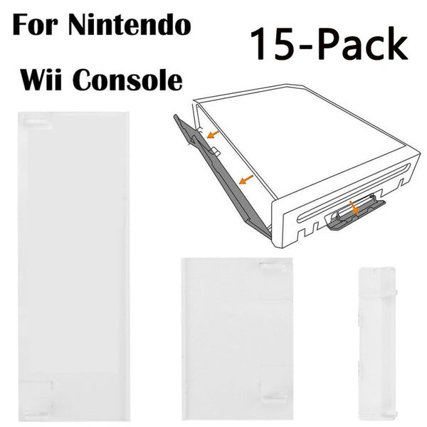 Memory Card Door Slot Cover Shell Replacement for Nintendo Wii Console Carousel 1