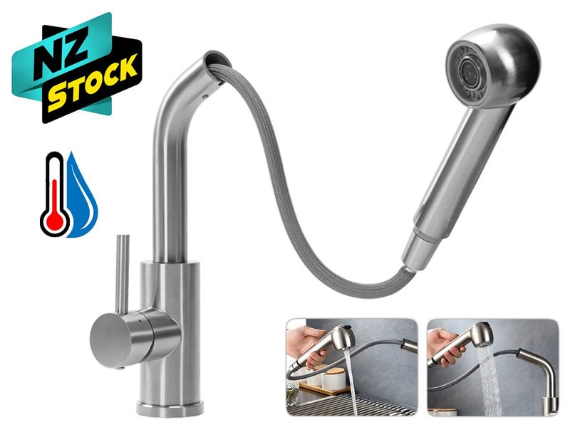 Pull Out Kitchen Mixer Tap Sink Faucet NZ Clearance Carousel 1