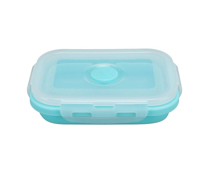 Collapsible Silicone Food Storage Container High Temperature Resistant Micr Carousel 1