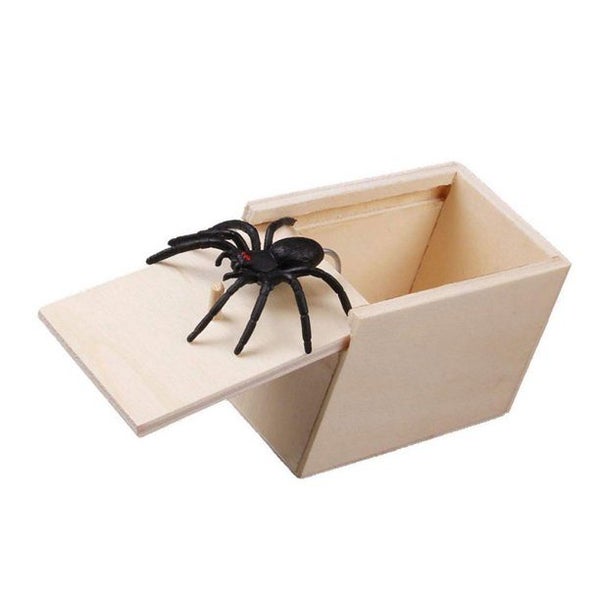 Fymall Artificial Spider Prank Scare Box Carousel 1