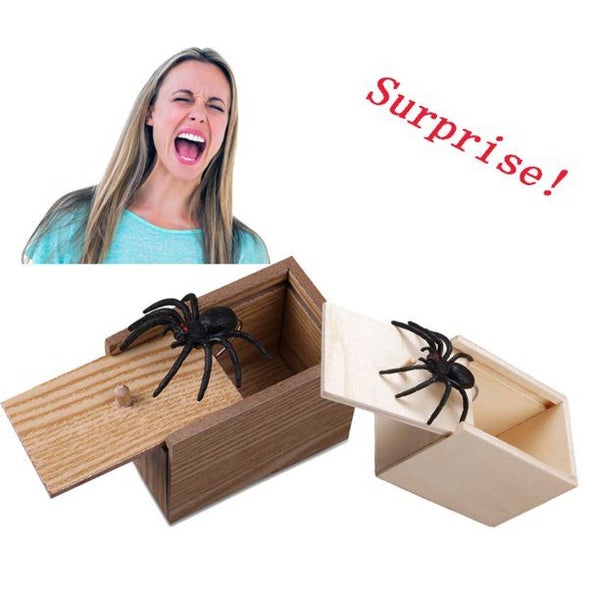 Fymall Artificial Spider Prank Scare Box Carousel 3