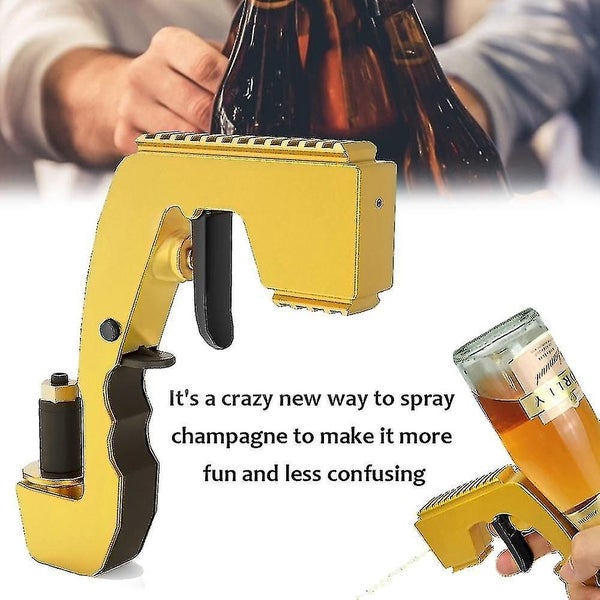 Champagne Gun Drinking Game Beer Gun Wine Ejector Pistol Alcohol Dispenser Bar C Carousel 2