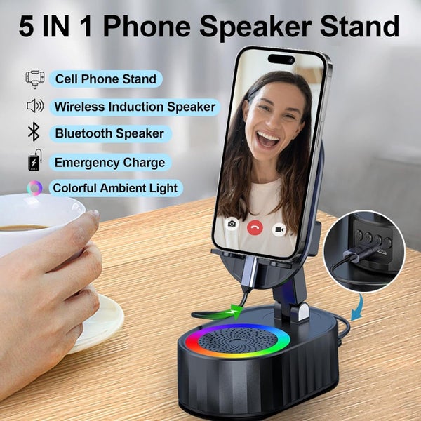 Wireless Induction Audio Bluetooth Speaker Carousel 1