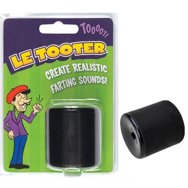 Create Farting Sounds Fart Pooter Gag Joke Machine, Black, 4.3cm Carousel 1