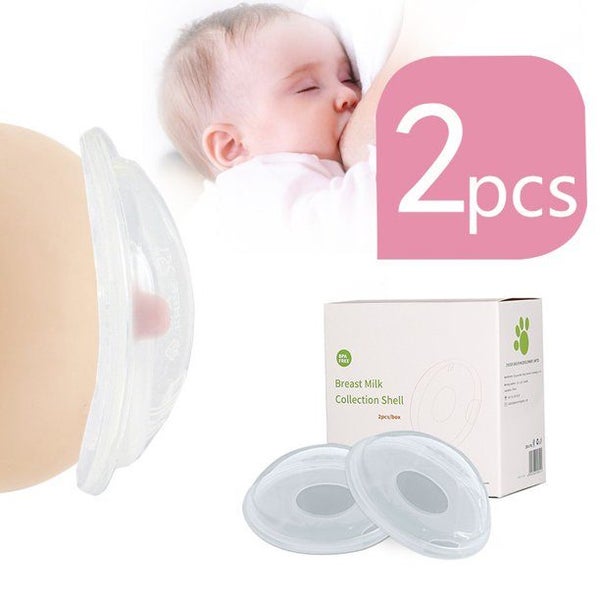 Breast Shells Milk Saver for Breastfeeding, 2 Pack BPA Free Breast Shield Carousel 2