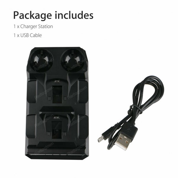 4 in 1 Controller Charger Dock Station Stand For Playstation PS4 PSVR VR Move Carousel 9