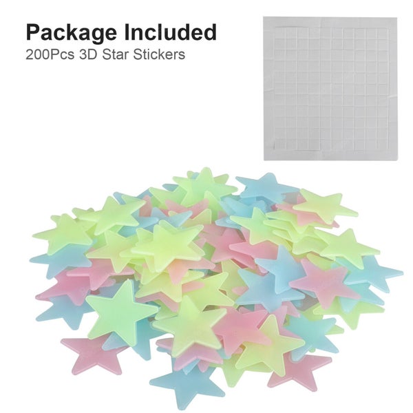 3D Star Wall Stickers Carousel 2
