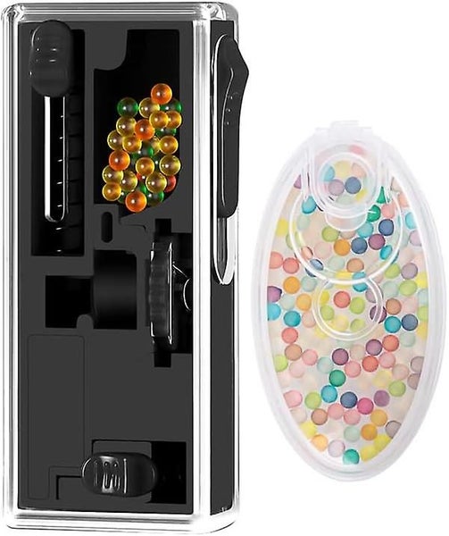 black Cigarette Flavor Ball Dispenser With 200 Menthol Cigarette Flavor Ball Carousel 1