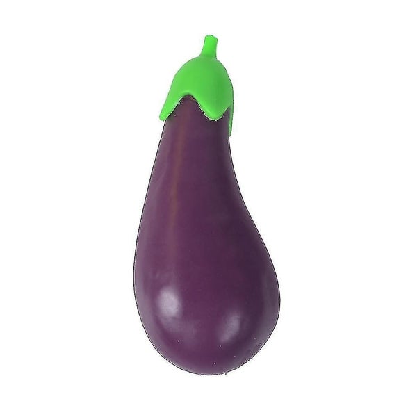Simulation Eggplant Sand Filled Lala Toy Strong Stretchability Tpr Stress Relief Carousel 2