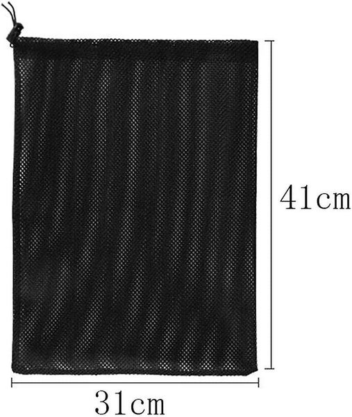 3-piece Set black About 31*41cm Pump Barrier Bag Mesh Filter Bag Mesh Filte Carousel 4